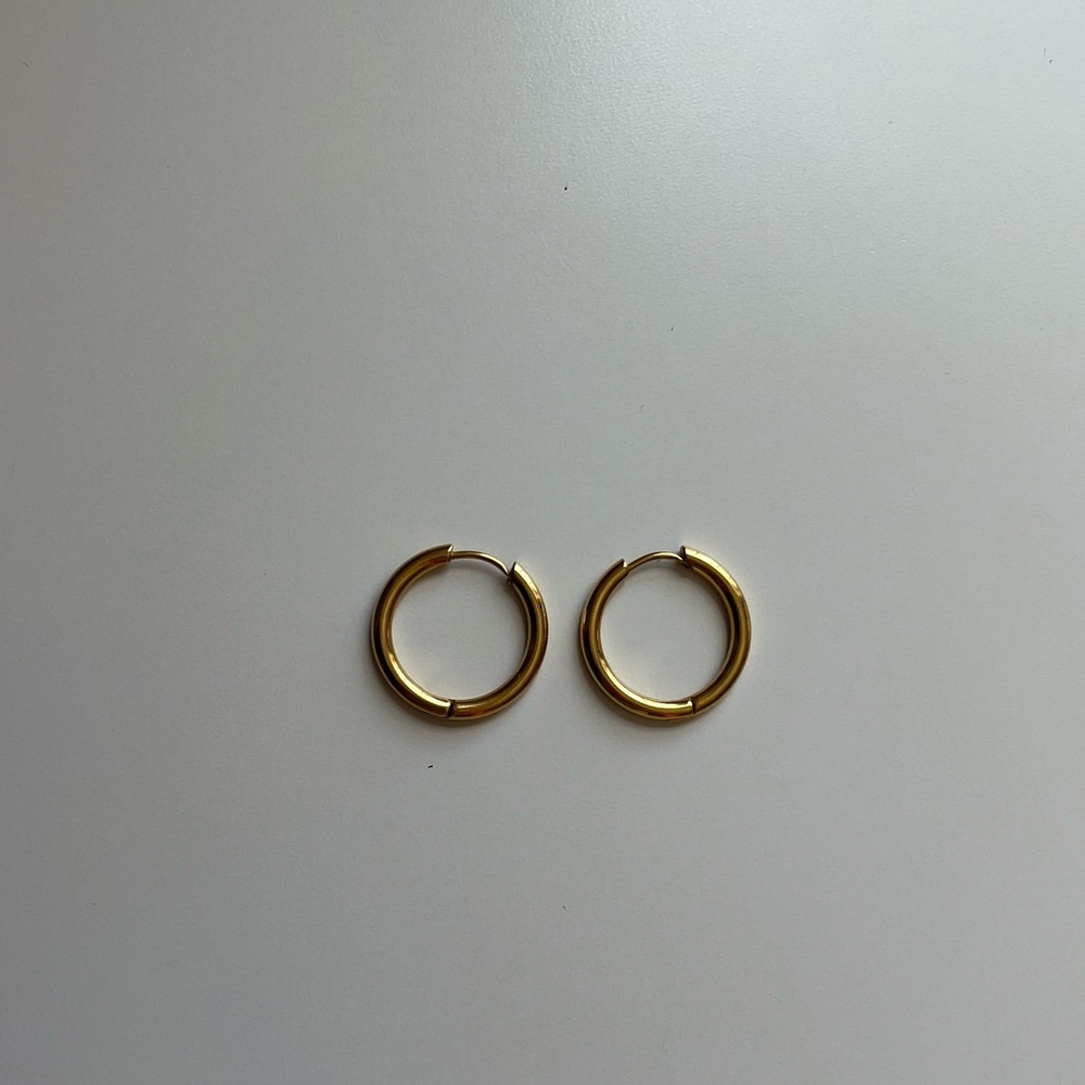 Gold Hoop Earings